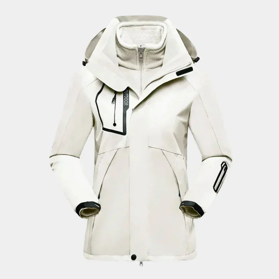 Waterproof women's ski jacket - Desi