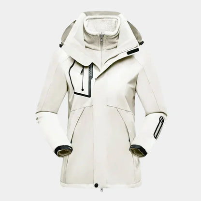 Waterproof women's ski jacket - Desi