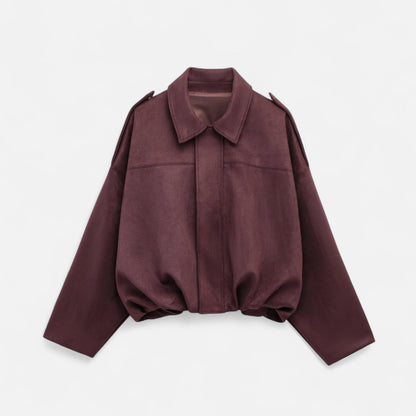 Ancient World | Women's Vintage Zipped Bomber Jacket