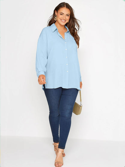 Alessia | Elegant Blouse Women's Oversized Shirt Blouse for Women