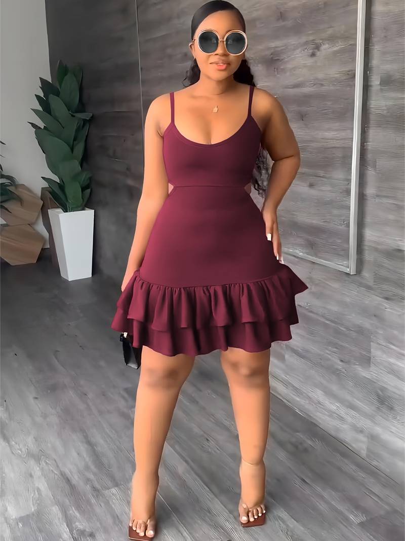 Women's stylish sleeveless Amelia cami dress