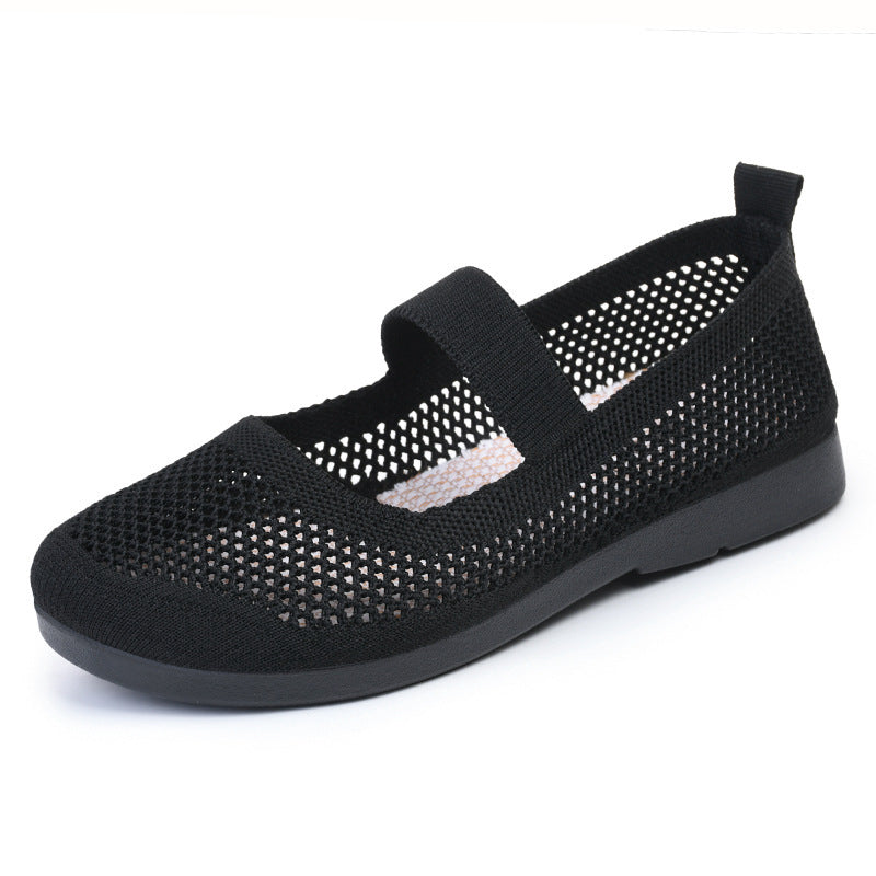 Alison – Breathable Women's Shoes with Woven Design