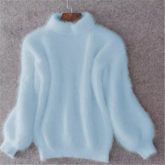 Vintage-Style Angora Sweater by Brenda