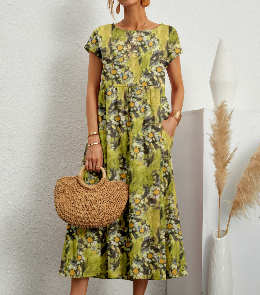 Andrea | Elegant floral dress for all occasions