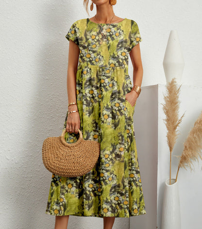 Andrea | Elegant floral dress for all occasions