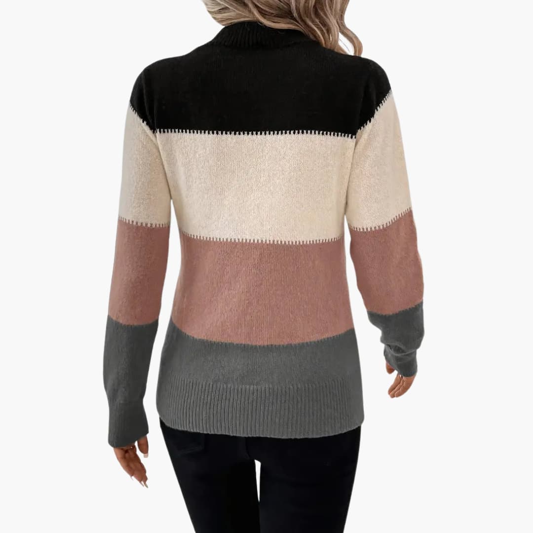 Women's Color Block Sweatshirt
