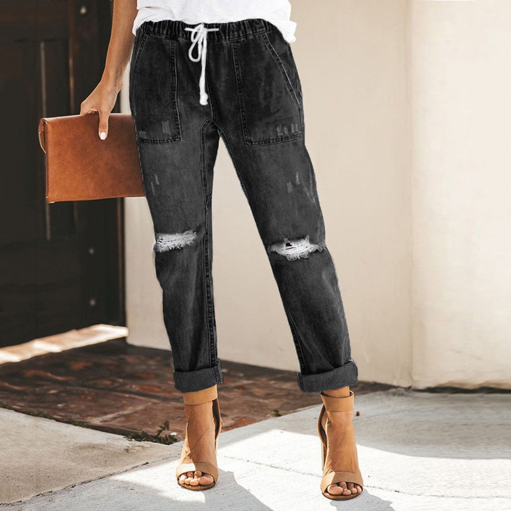 Anna | Comfortable Pants for Women with Elastic Waistband