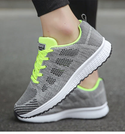 Women's comfortable leisure shoes with ergonomic design