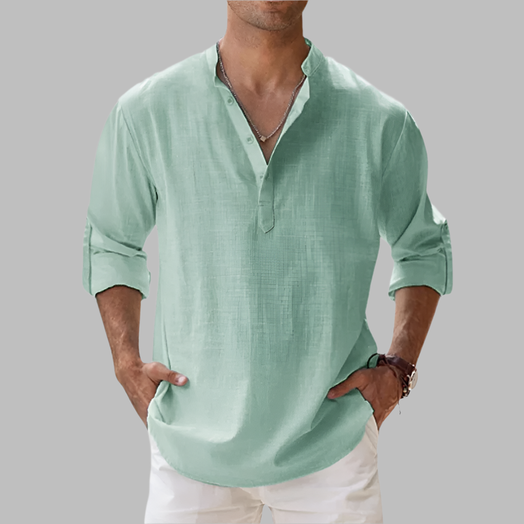 Casual Breathable Linen Casual Shirt