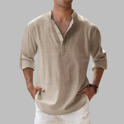 Casual Breathable Linen Casual Shirt