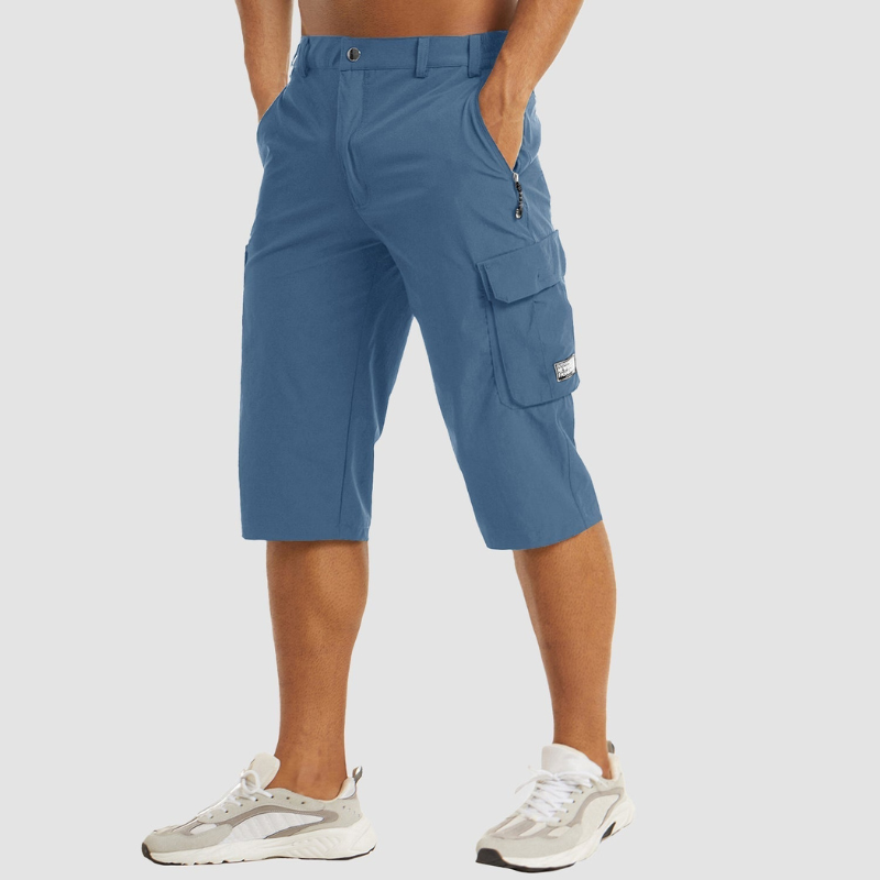 Versatile Quick-Drying Cargo Shorts for Men | Functional