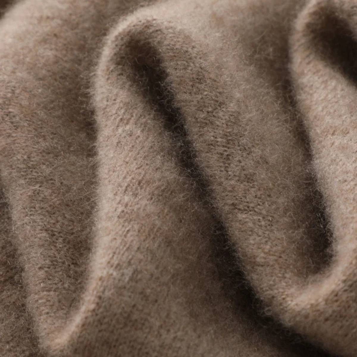 Warm Mens Merino Wool Crew Neck Sweater