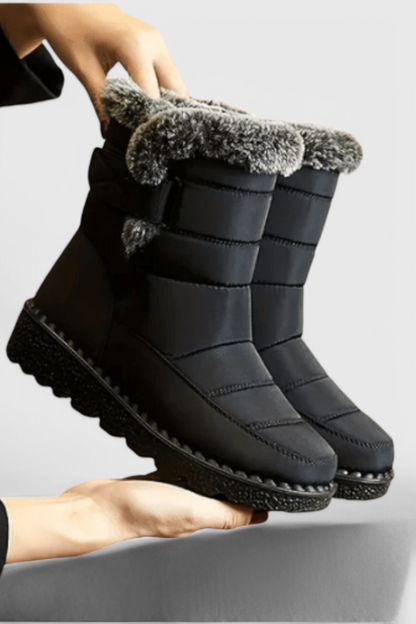 Waterproof Hiking Boots with Grippy Outsole
