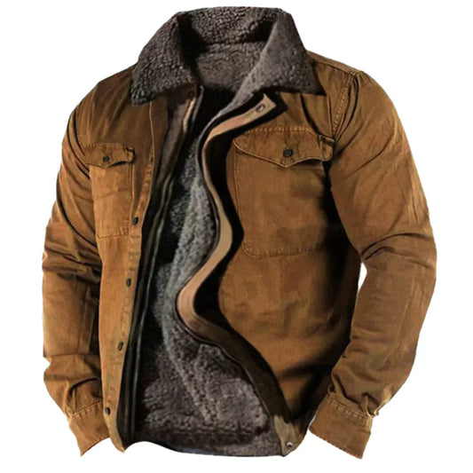 Manuelito | Men's Winter Jacket Lined — Warmth & Urban Style