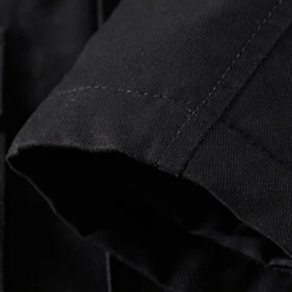 Warm Men's Insulated Parka Jacket with Multiple Pockets