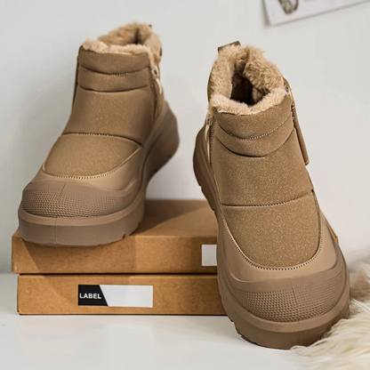 Warm Waterproof Insulated Men's Snow Boots