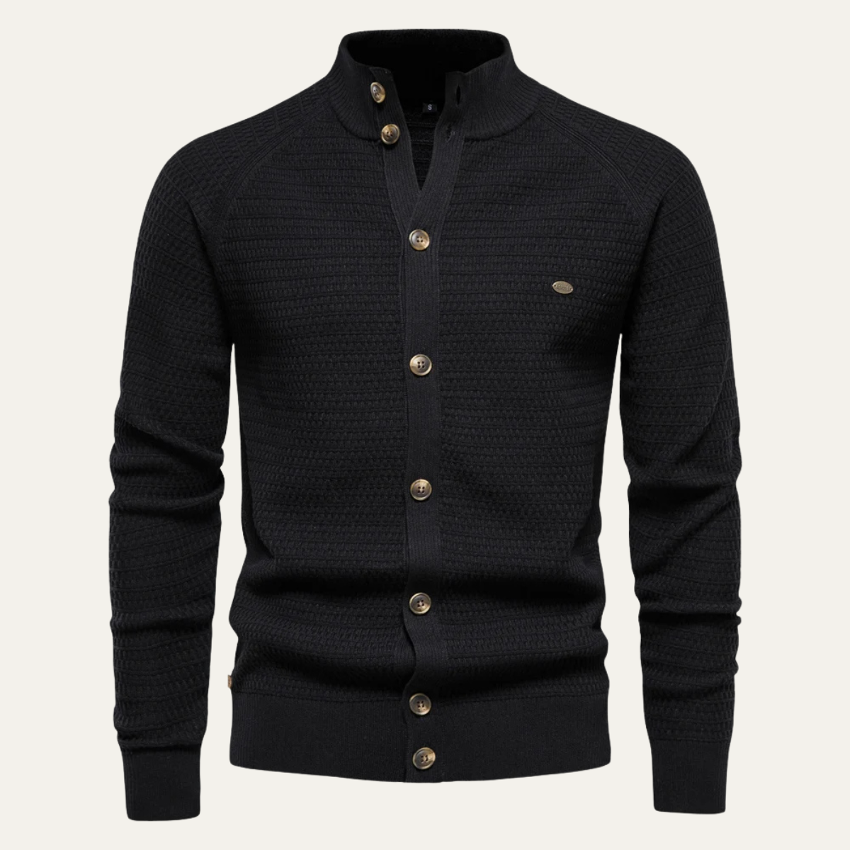 Warm Men's Knit Button Cardigan Sweater