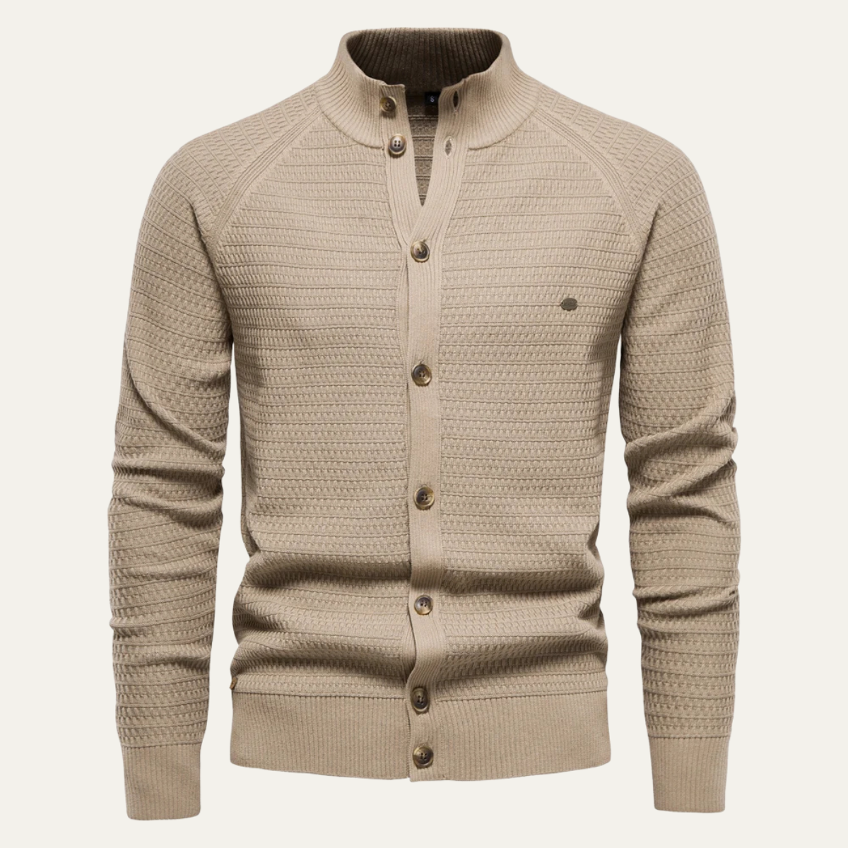 Warm Men's Knit Button Cardigan Sweater