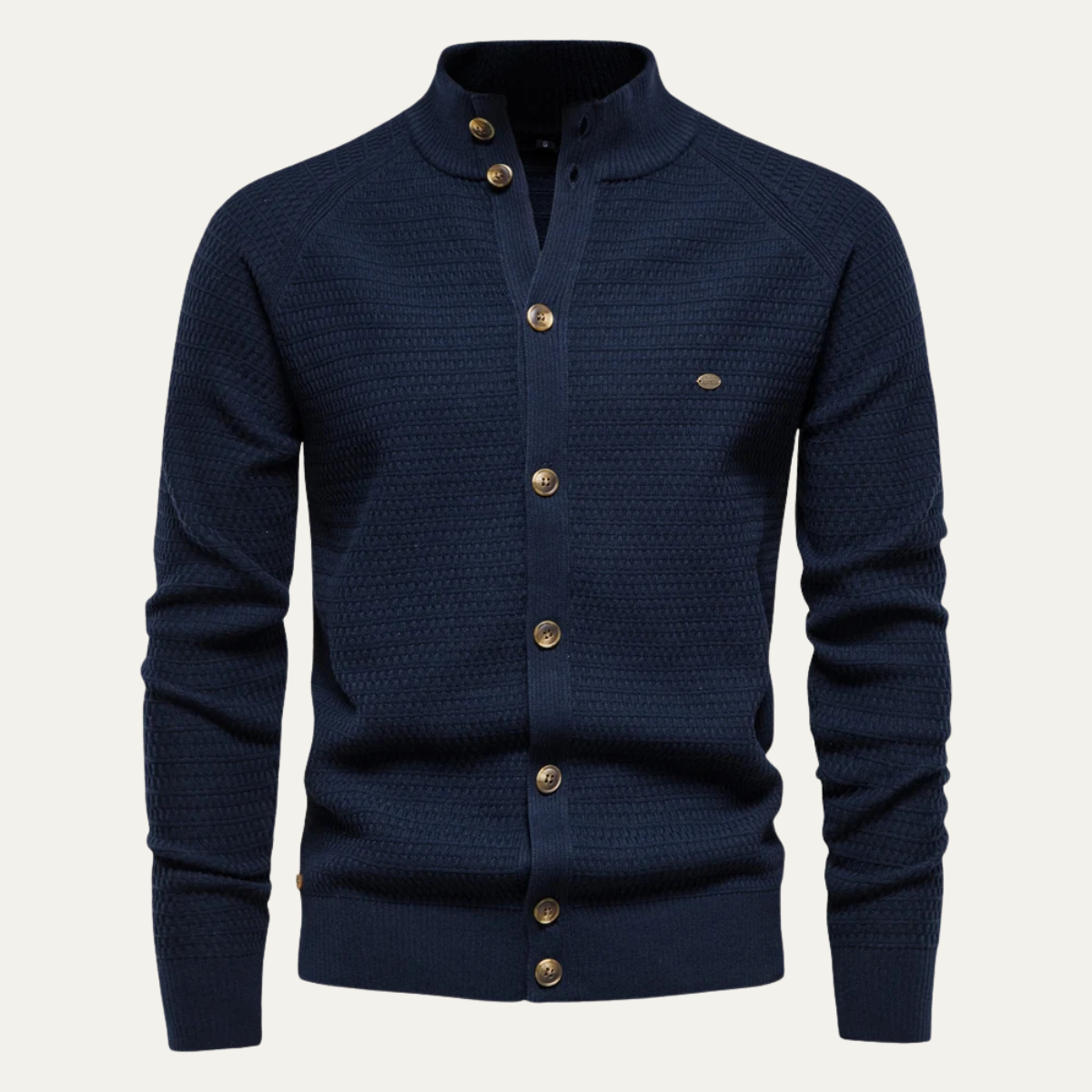 Warm Men's Knit Button Cardigan Sweater