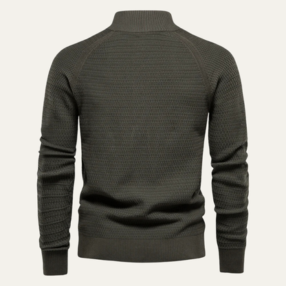 Warm Men's Knit Button Cardigan Sweater