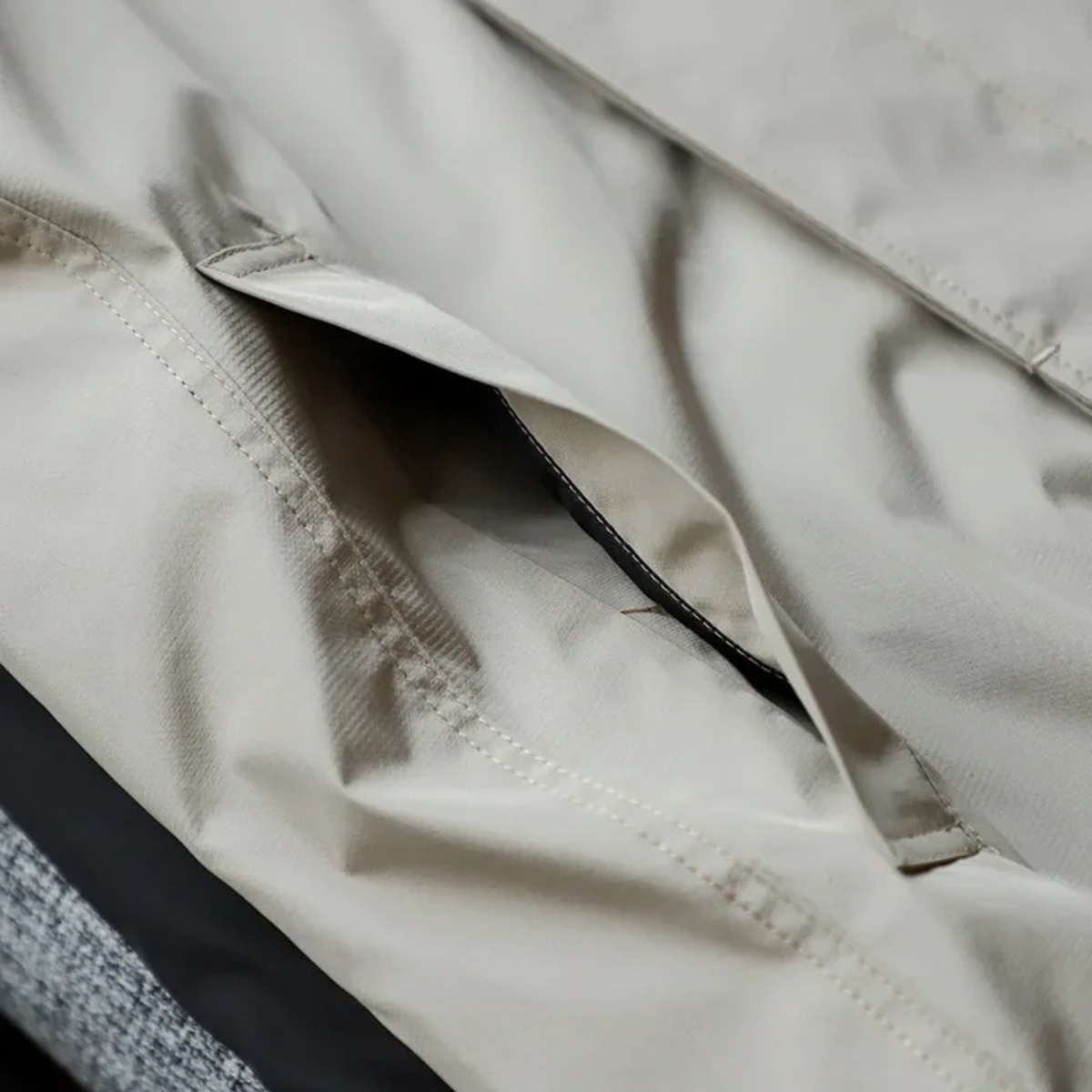 Waterproof Men's Classic Long Trench Coat