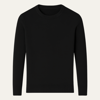 Warm Mens Crew Neck Knitted Winter Sweater - Nocini