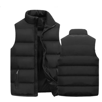Warm Padded Mens Vest Jacket