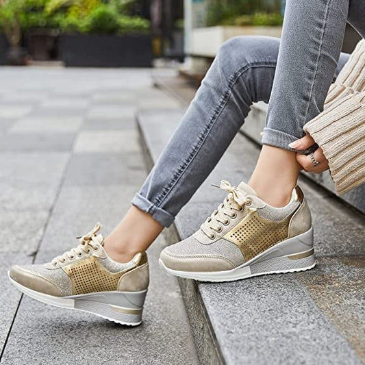 Women's Orthopedic Sneakers | Wedge Heel Comfort
