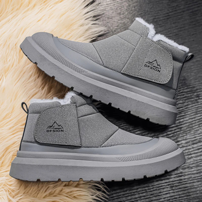 Warm Waterproof Insulated Men's Snow Boots
