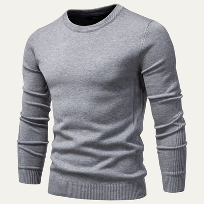 Warm Men's Classic Knit Crew Neck Sweater