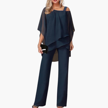 Women's Off Shoulder Wide Leg Romper