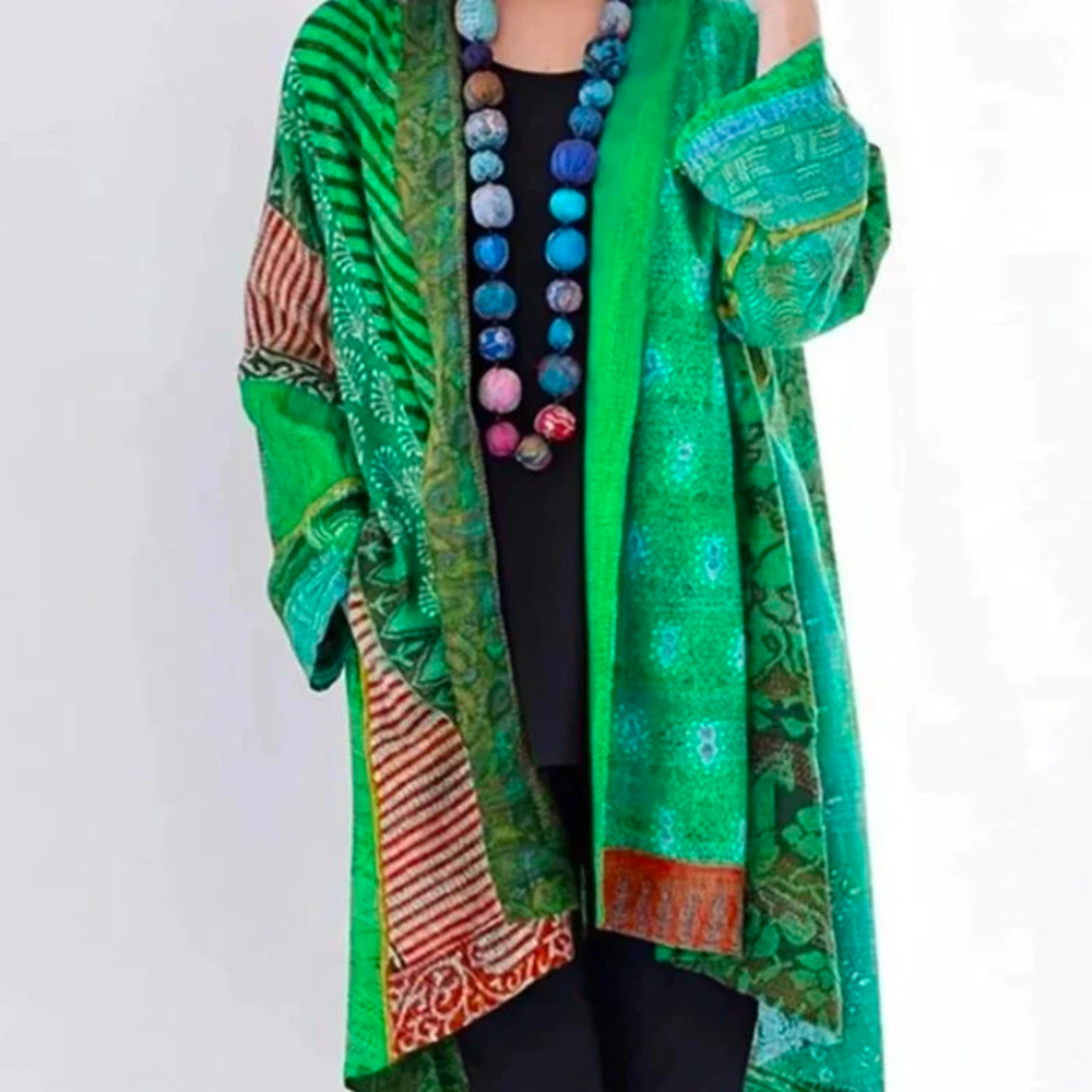 Women's Boho Printed Kimono | Loose Fit