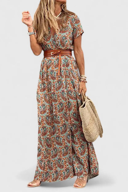 Chic Flared Evening Dress