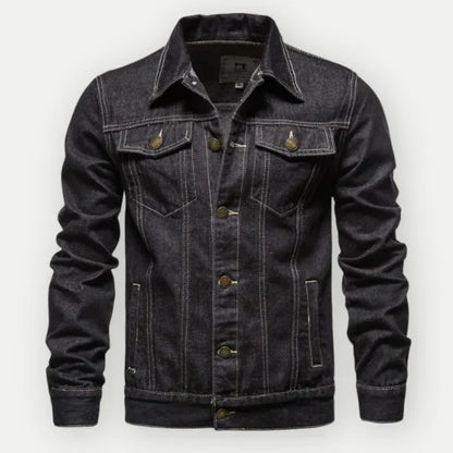 Victor Denim Trucker Jacket: Stylish Design