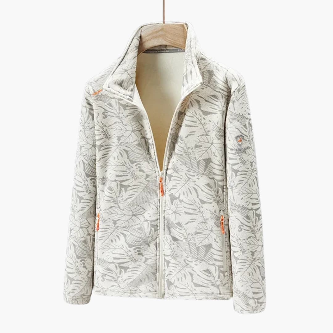 Waterproof Zip Up Jacket with Pockets