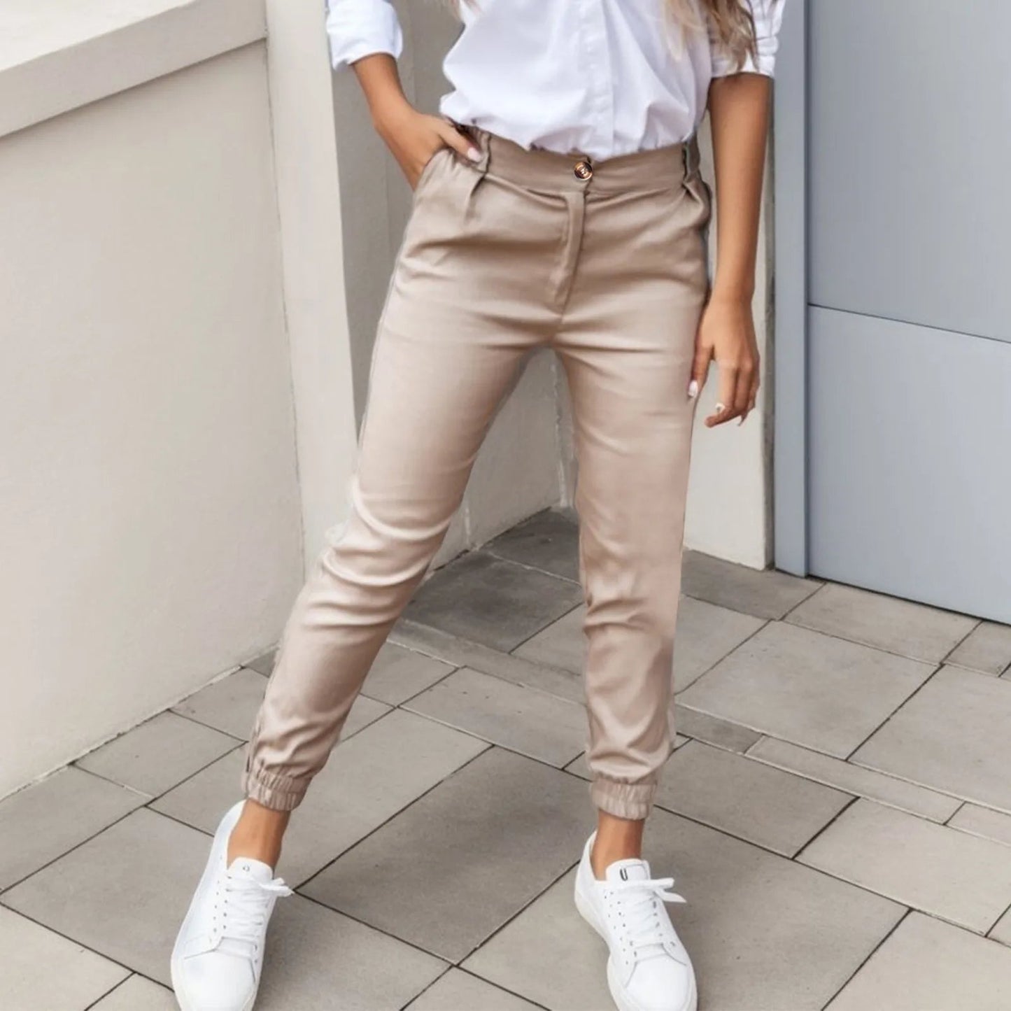 Women's Fitness Pants with Side Pockets