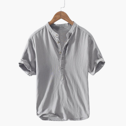 Casual Summer Short Sleeve Mens Shirt