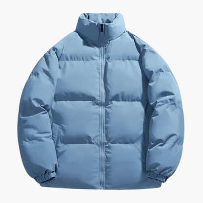 Warm Waterproof Men's Padded Zip Jacket