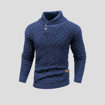 Casual Crew Neck Knit Sweater