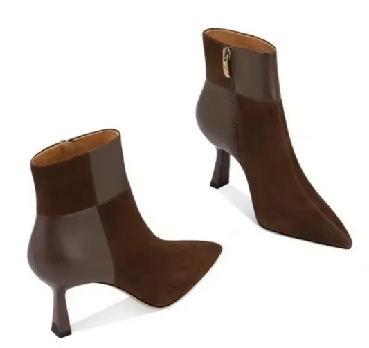 Caddy | elegant boots with narrow heel for women