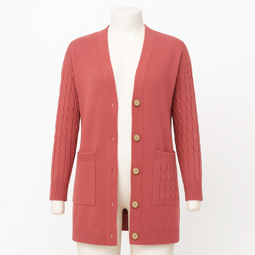Women's Long Knit Cardigan | Fashionable