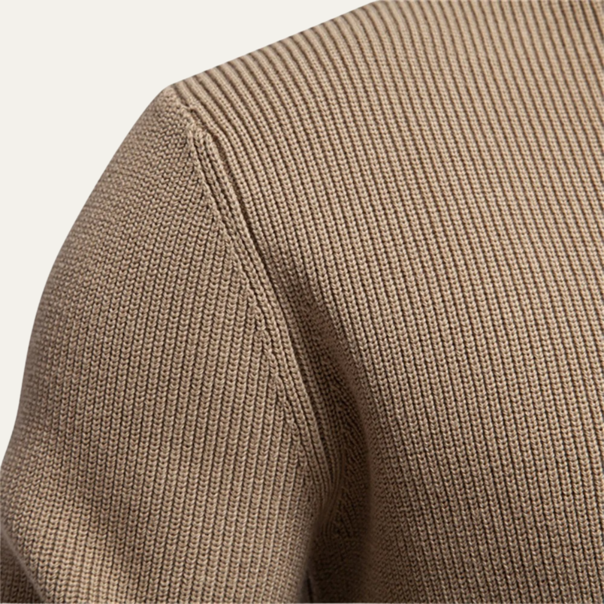 Warm Mens Crew Neck Turtleneck Pullover Sweater