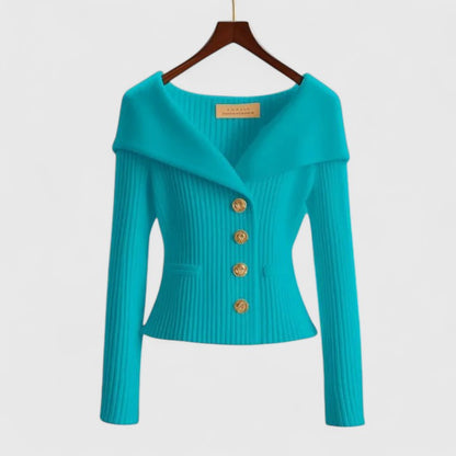 Avelora | Chic Open Front Sweater