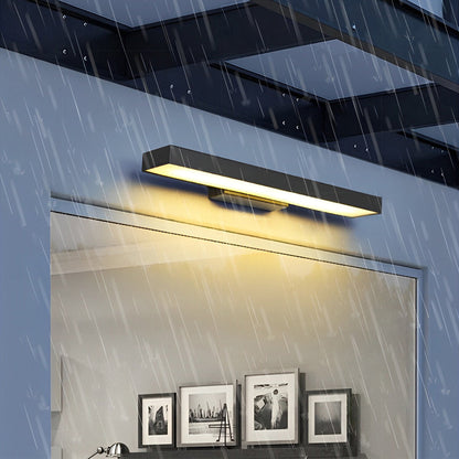 Black stainless steel outdoor wall light