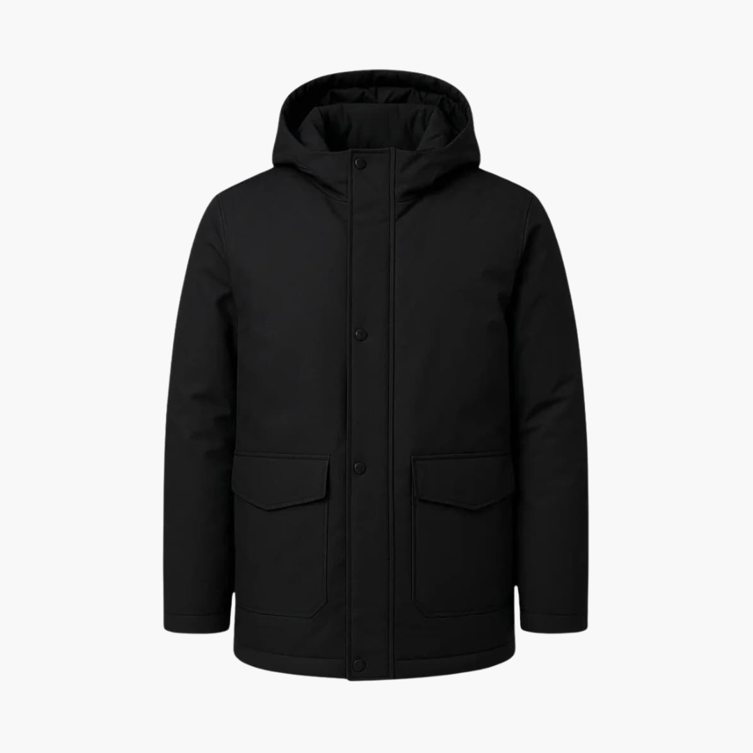 Warm Waterproof Mens Puffer Coat - Olytrend