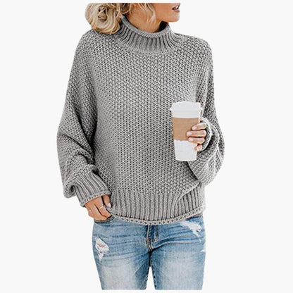 Warm Crew Neck Women's Sweater