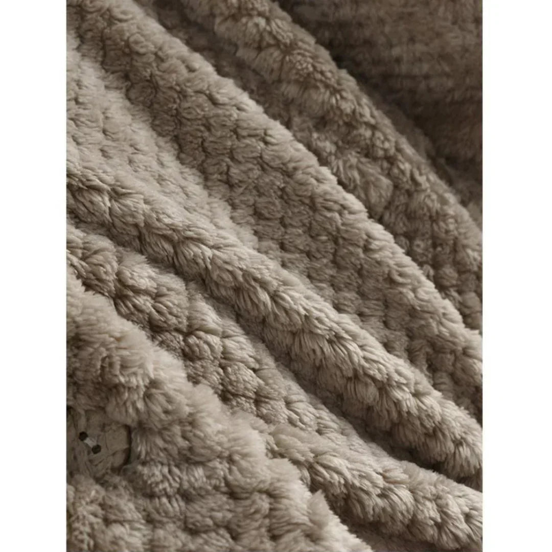 Warm Fleece Hooded Jacket