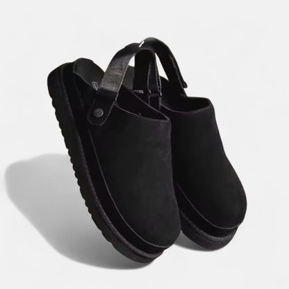 Ancienne Monde | Men's leather slippers - Premium comfort velvet