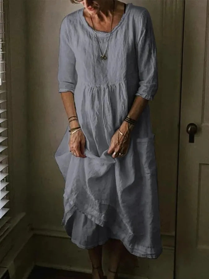 Casual Dress Women | Asymmetric Hem