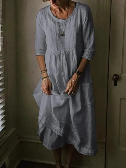 Casual Dress Women | Asymmetric Hem